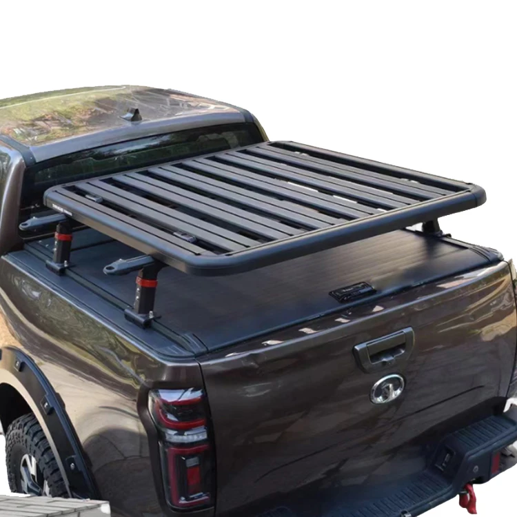 Universal 4X4 Sport Load Bearing Crossbar Factory OEM Aluminum Alloy Truck Rack Pickup Adjustable Load Cargo Truck Roof Rack