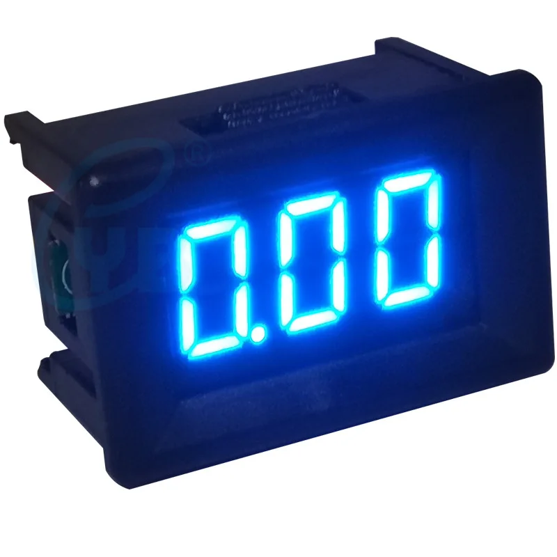 YB21C subminiature digital DC ammeter 0.36 inch microampere uA digital display 1mA milliampere DC meter head 5A 1A