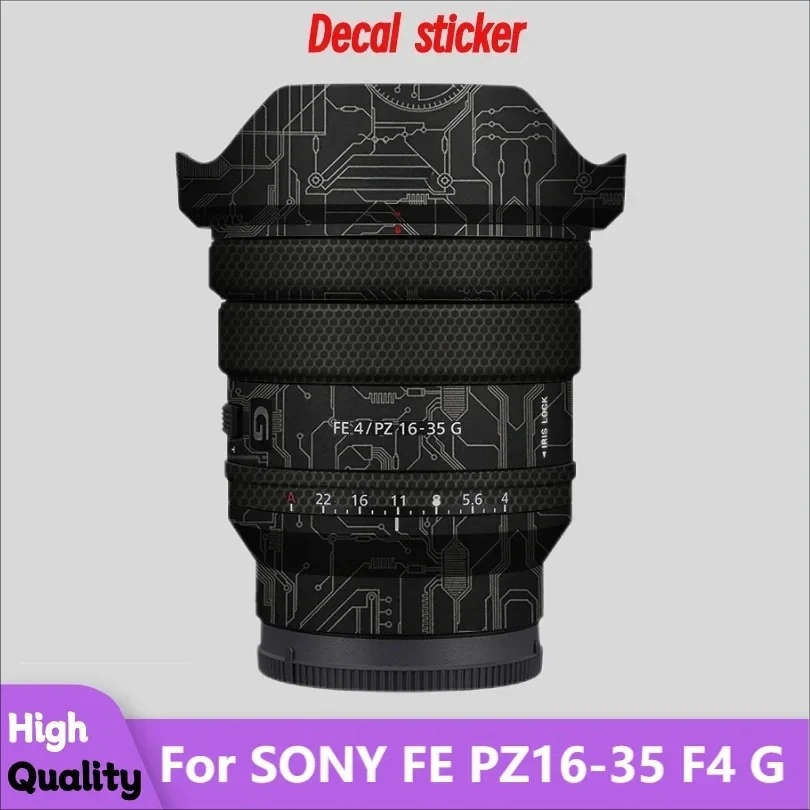 

Для SONY FE PZ16-35 F4 G наклейка на корпус объектива защитная наклейка на кожу виниловая пленка защитное покрытие от царапин
