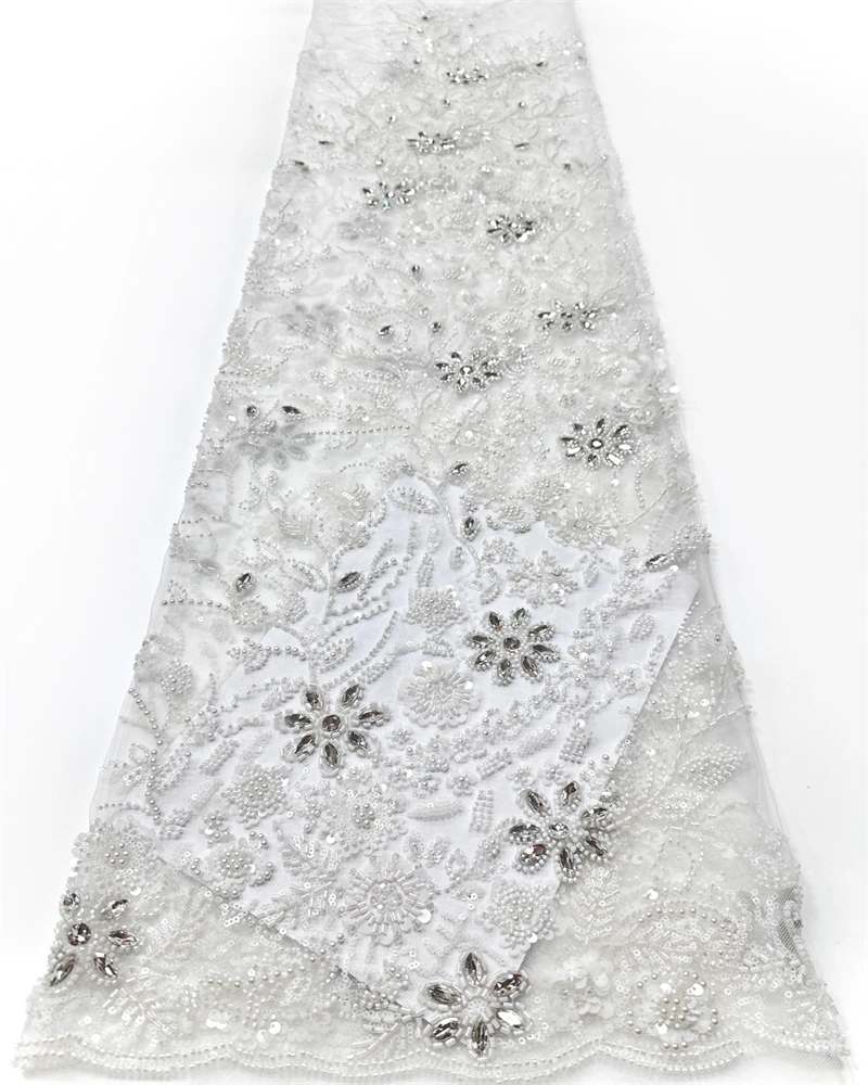 النيجيري مطرز التطريز الدانتيل جودة عالية الفرنسية صافي الترتر تول الأفريقي أقمشة الدانتيل للنساء حفل زفاف فاخر