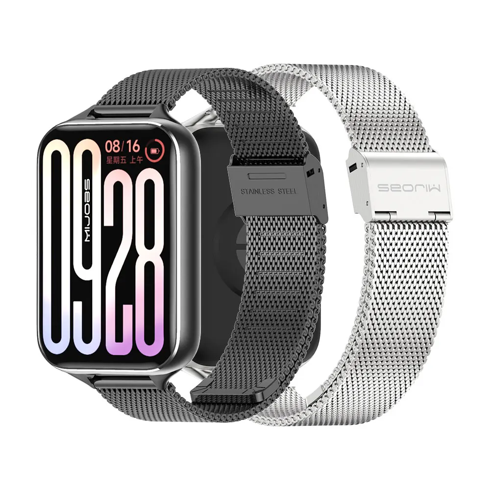 Armband für Mi Band 10 Pro Milanaise-Armband für Xiaomi Smart Band 9 Pro Ersatzband für Mi Band 8 Pro Smart-Armband
