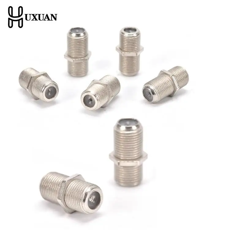 

10pcs F Type Coupler Adapter Connector Female F/F Jack RG6 Coax Coaxial Cable Used In Video Or 1pcs SMA RF Coax Connector Plug