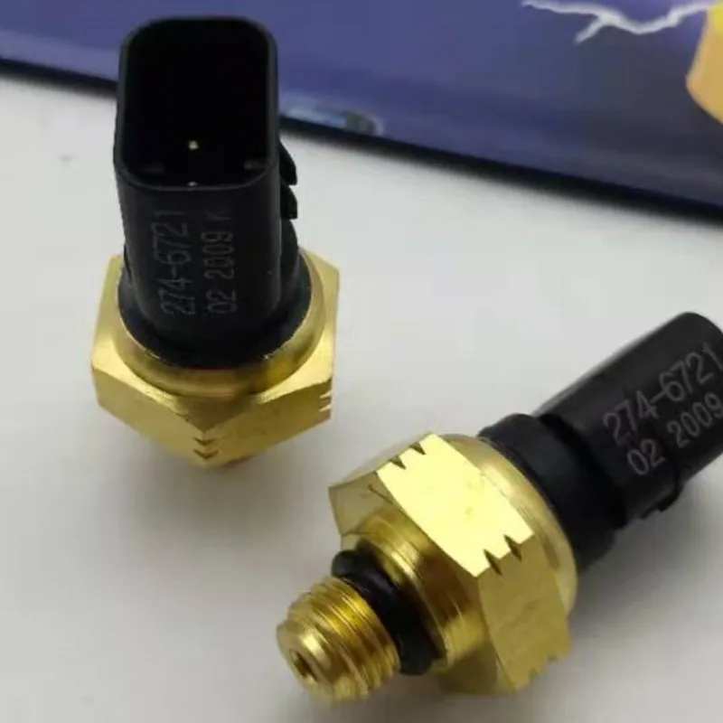 

Excavator Oil Pressure Sensor C6.4 Pressure Switch 278-5225 2785225 2746721 274-6721 FOR 3054E 3056E 312D 320D E320D