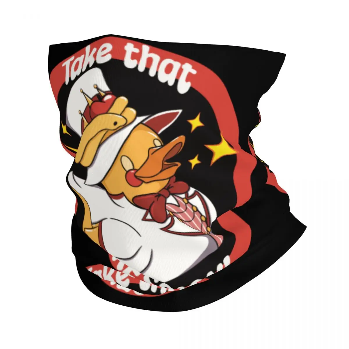 Lucifer-Pañuelo de goma para hombre y mujer, polaina para el cuello para senderismo, Camping, bufanda envolvente, peligros, animación de Anime, pasamontañas de Hotel más cálido