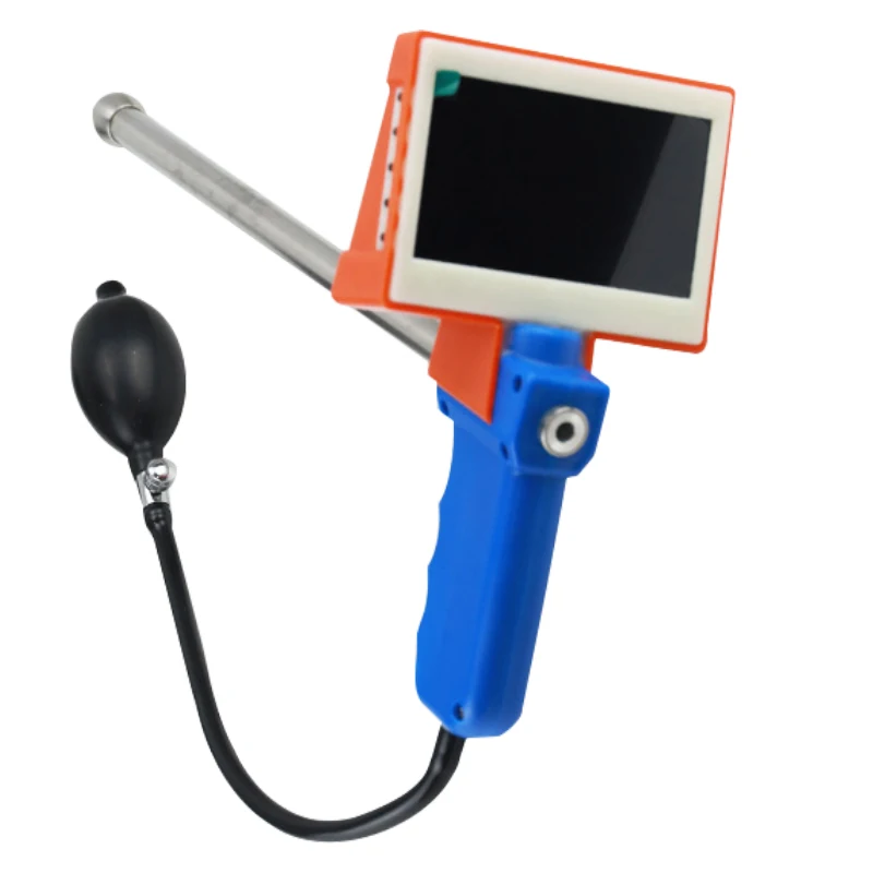Portable LCD Visual Bovine Breeding Instrument, Digital Veterinary Artificial Insemination Equipment for Cattle