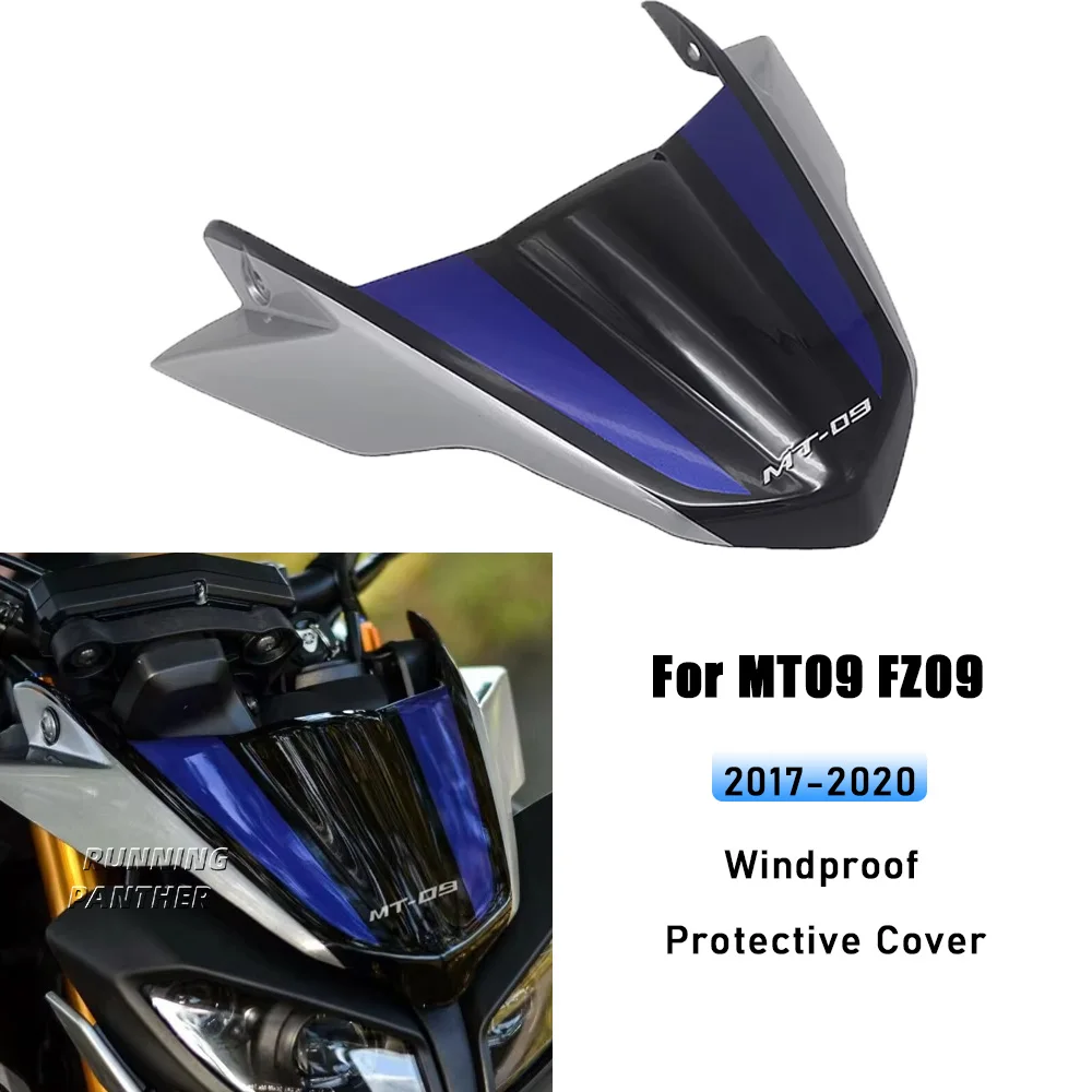 

Motorcycle windshield front deflector windshield protective cover fairing series MT-09 For YAMAHA MT09 FZ09 2017 2018 2019 2020