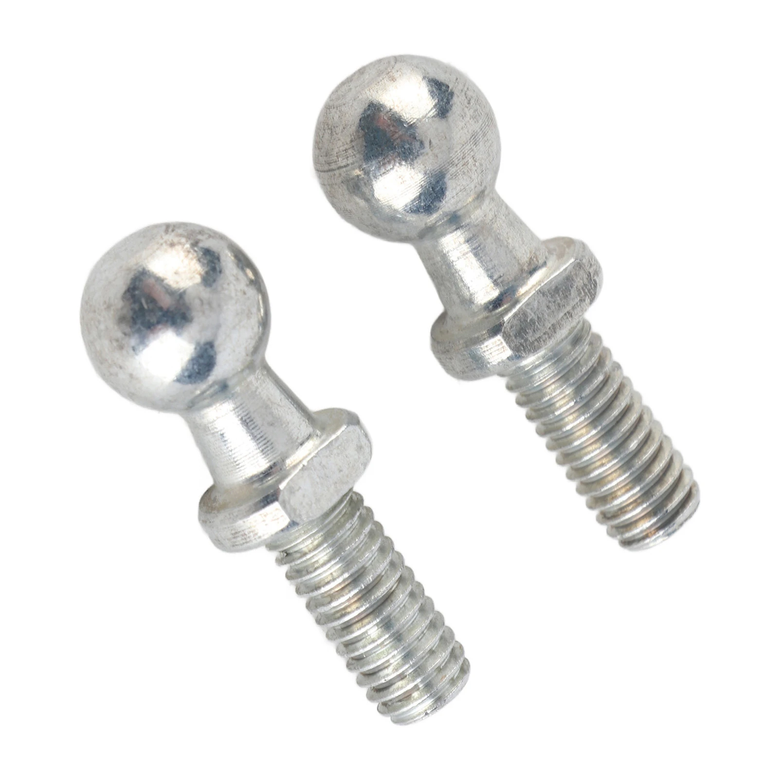 2 Pcs Car Iron Ball Stud Bolt M6 for Gas Struts Ball Ended Bonnet