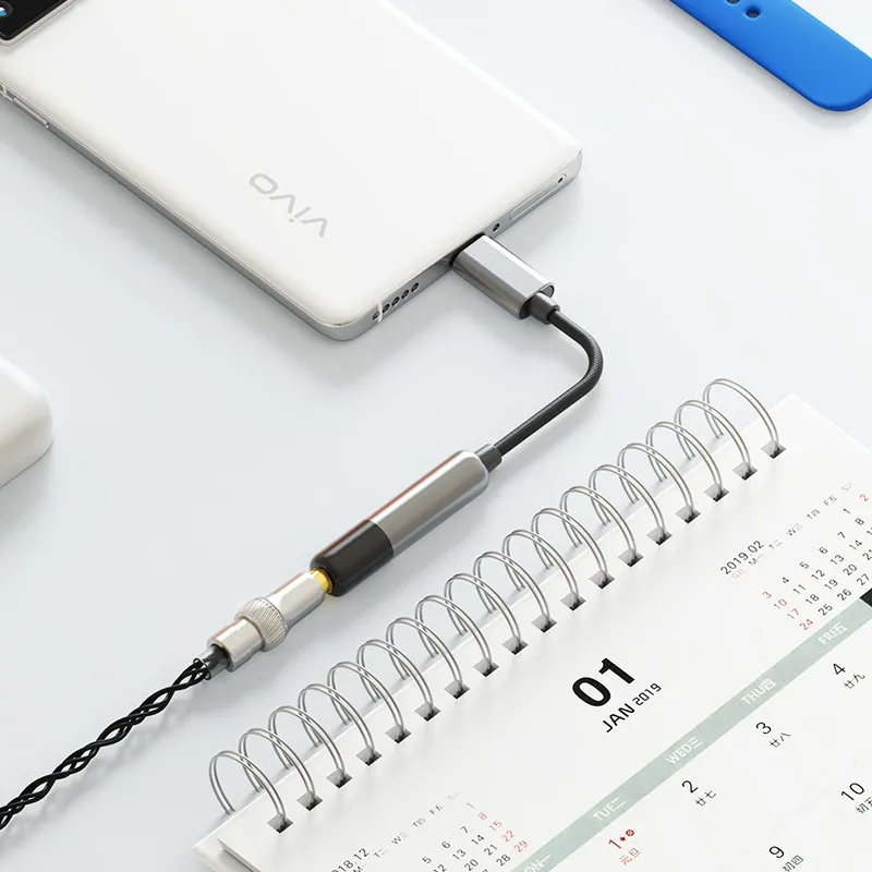 SHANLING UA Mini USB ЦАП AMP Усилитель для наушников USB-ключ Type-C к адаптеру 3,5 мм Hi-Res Audio DSD256 384 кГц/32 бит