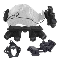 Taktische nylon gpnvg 18 nachtsicht brille mit l4g24 helm nvg montage adapter dummy modell jagd schnelles helm zubehör