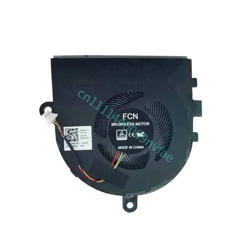 Replacement New Laptop CPU Cooling Fan for DELL Insprion 3480 3481 5493 5494 3493 Latitude 3490 Series Fan 0.1