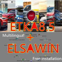 Newest ET KA 8.5+Elsawin 6.0 Group Vehicles Electronic Parts Catalog Support ForV/W+AU//DI+SE//AT+SKO//DA Auto Repair Software