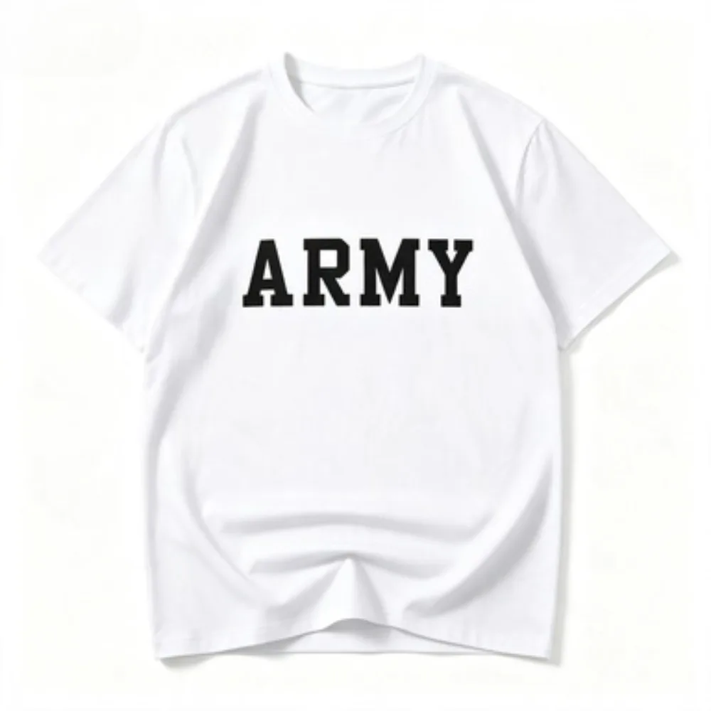 2026 New ARMY Cal Robertson Zero Day T-shirt Hippie Clothes Fun Men's Casual Versatile T-shirt Printed Pattern