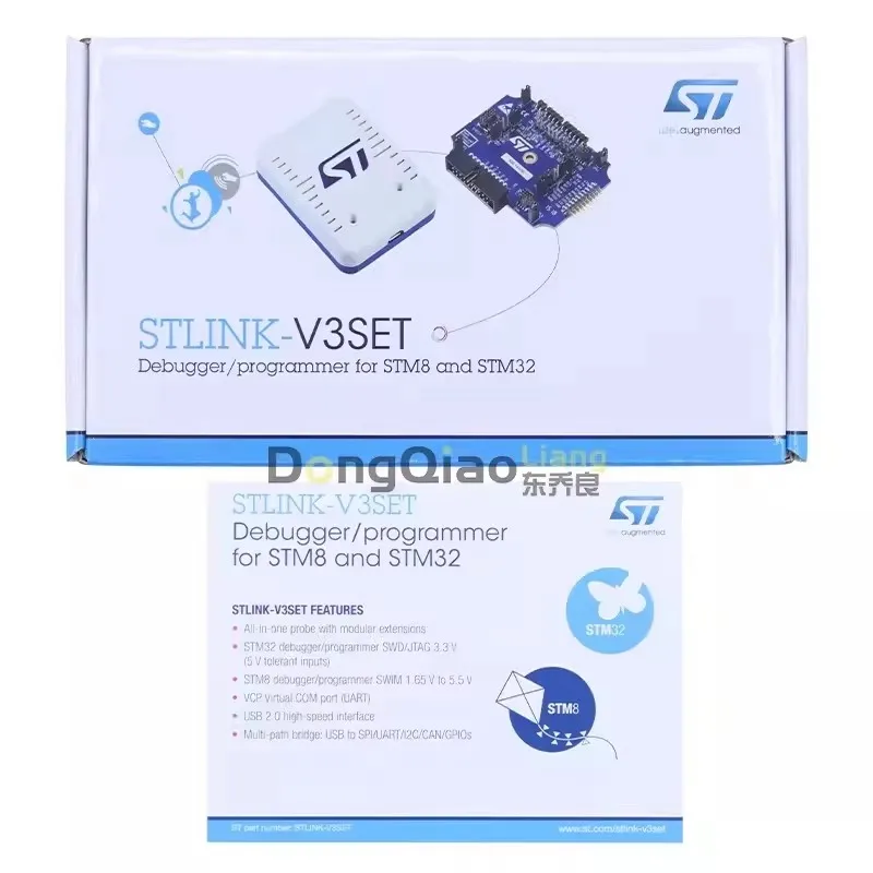 Original off-the-shelf STLINK-V3SET emulator STM8 STM32 programming downloader ST-LINK burner