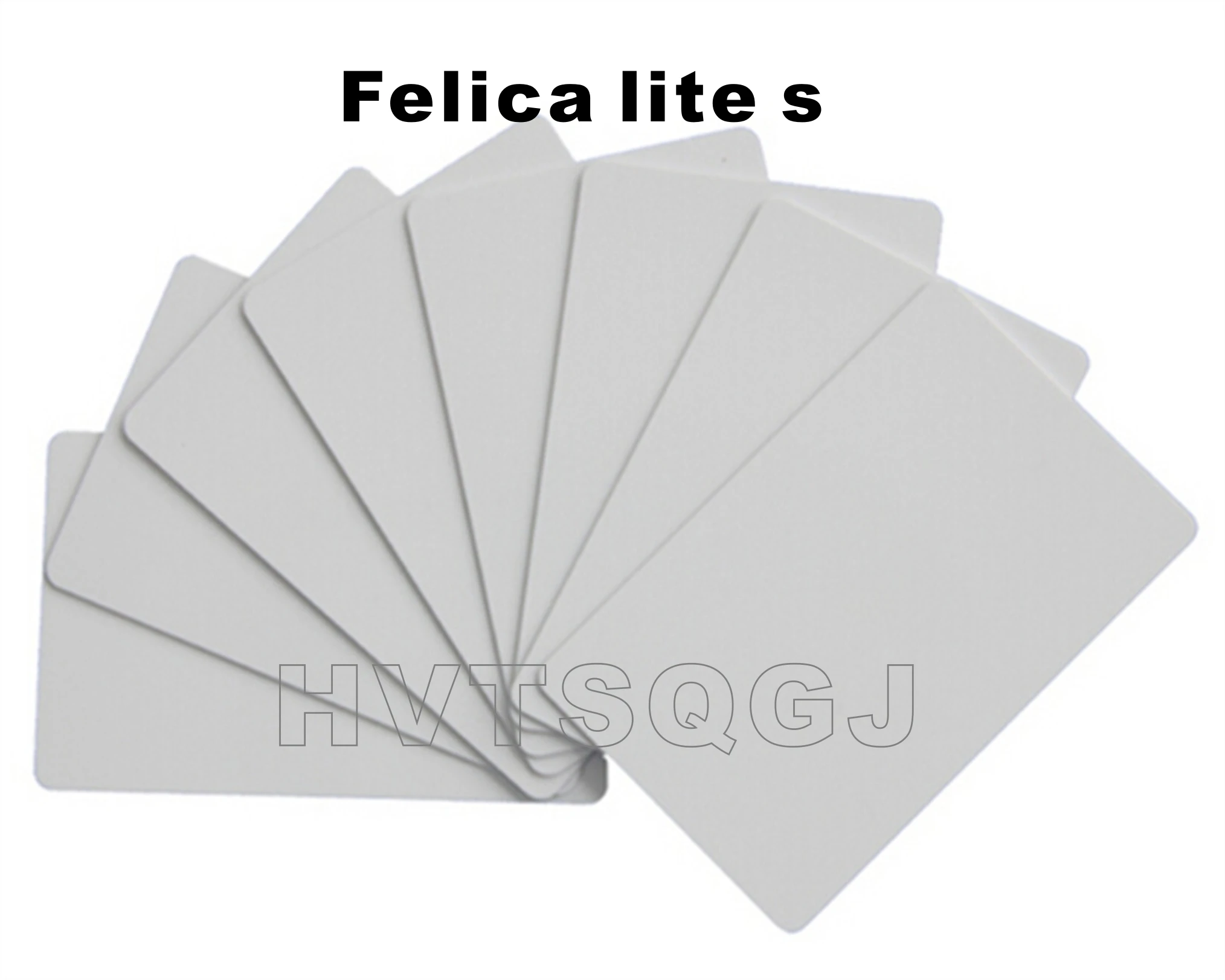 200 pcs 13.56MHz FeliCa Lite-S RC-S966 RFID Card Blank Card  Forum Type 3 Tag Card ISO18092 NFC card