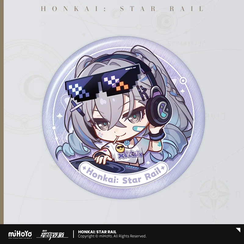 Sunsyea Honkai Star Rail Officiële Merchandise miHoYo Originele Authentieke Naamloze Medaille Serie Badge Aventurine Boothill Sunday Phainon