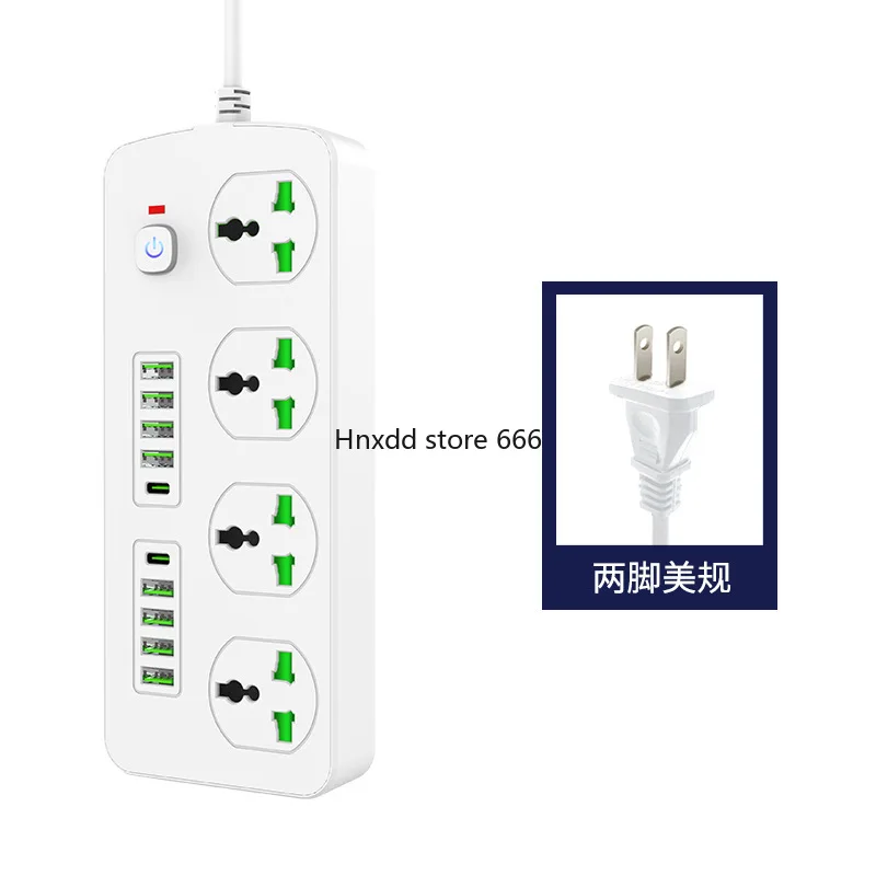 110V power strip cross-border intelligent cable socket