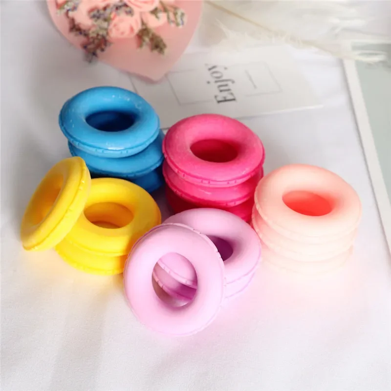 Sale Dollhouse Mini Solid Color Swimming Ring for Dollhouse Furniture Decoration Accessories