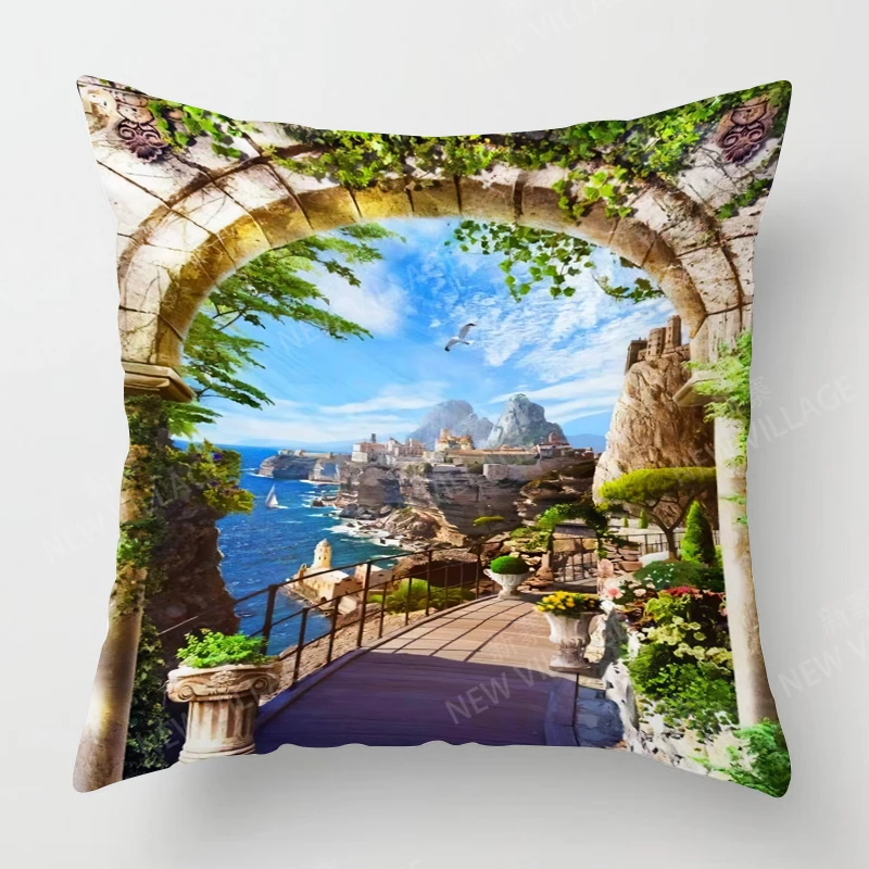 Home living room natural and Animal Styles decoration cushion cover home  throw pillow covers45*45 pillowcase40x40cm 50x50 45x45