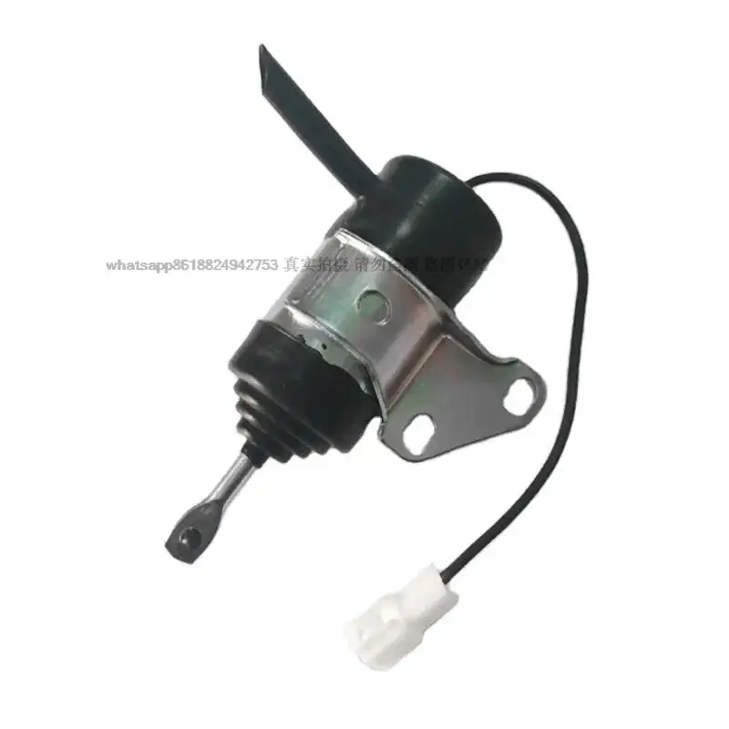 16851-60014 Excavator Construction Machinery Parts Flameout Solenoid Valve 12V 24V