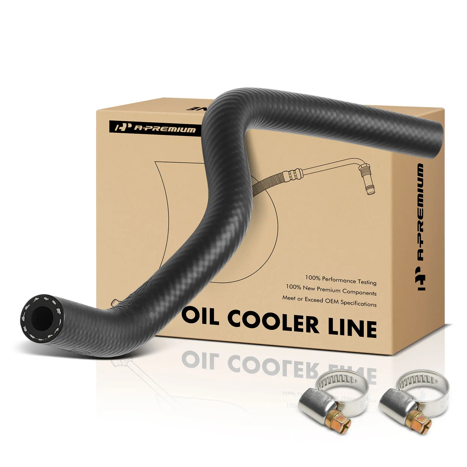 A-Premium Automatic Transmission Oil Cooler Hose for Nissan Armada 2017 2018 2019 2020 2021 2022 2023 2024