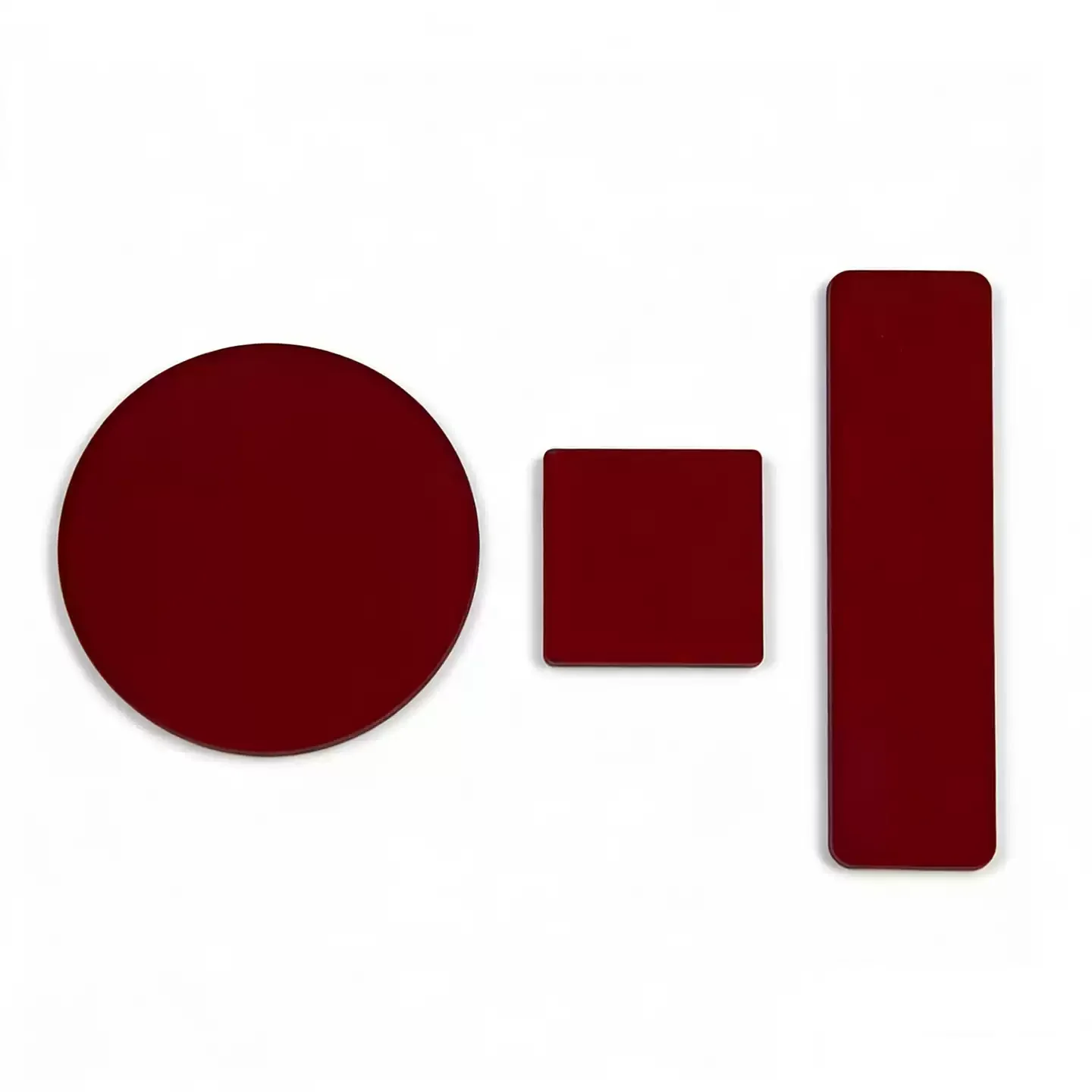 630 Red Filter Colored Optical Glass Red Light Long-Wavelength Pass (630 Nm) High-Transmission Short-Wavelength Cut-Off Filter