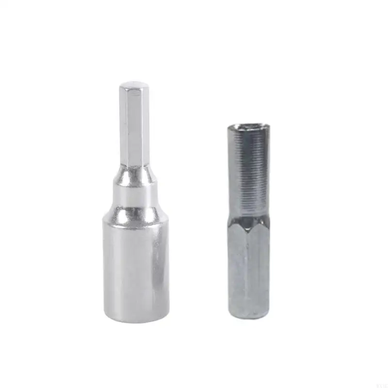 Adaptateur hexagonal WXTC Industrial Strength 2PCS 4 mm à 6,35 mm pour l'outil puissance