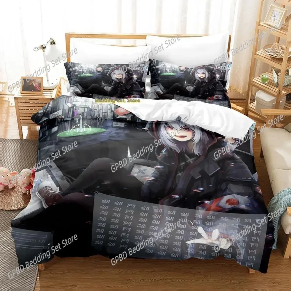 New Cytus II Bedding Set Single Twin Full Queen King Size Bed Set Adult Kid Bedroom Duvet cover Sets 3D Print Game Bed Sheet Set