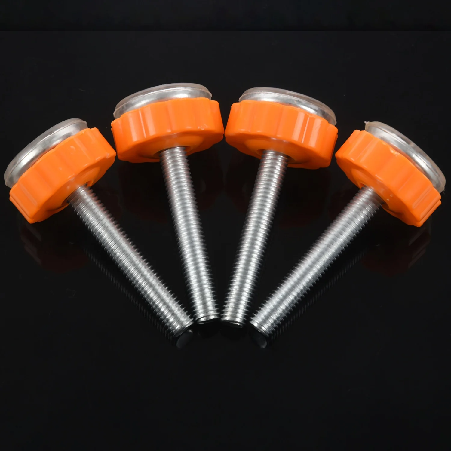 A84F-4Pcs Pressure Baby Gate Screw Threaded Spindle Rods Walk Thru Gates Accessory - M10 X 10MM