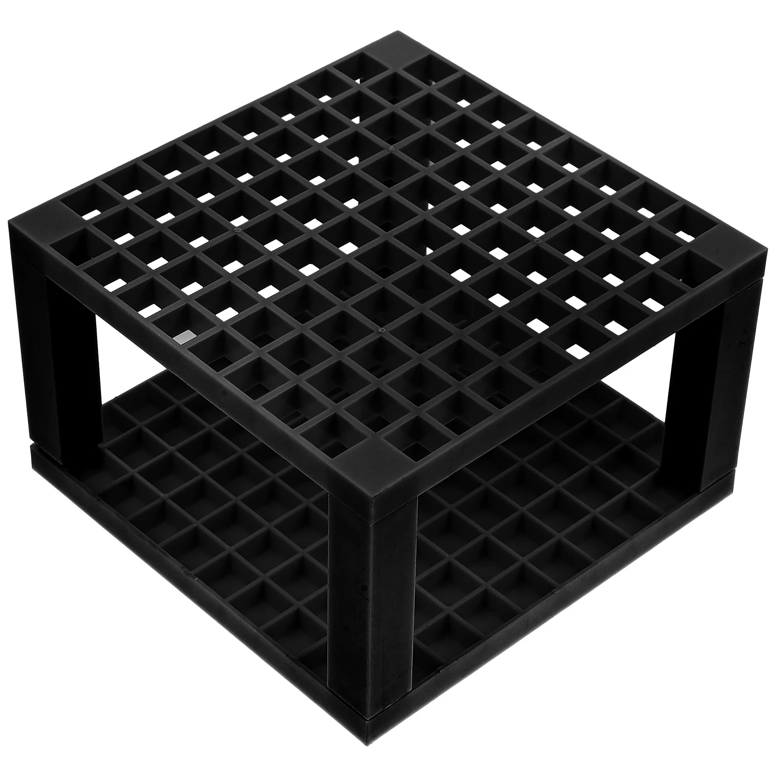 

96 Holes Penholder for Paintbrushes Markers Pencils Supplies PP Material Black Color Desk Paint Brush Holders ganizers