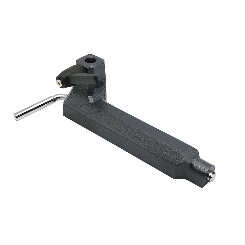 Cast Iron Woodworking Turning Small Lathe Tool Holder Base 16mm Aperture Household Tool Rest Diy Lathe Accessories