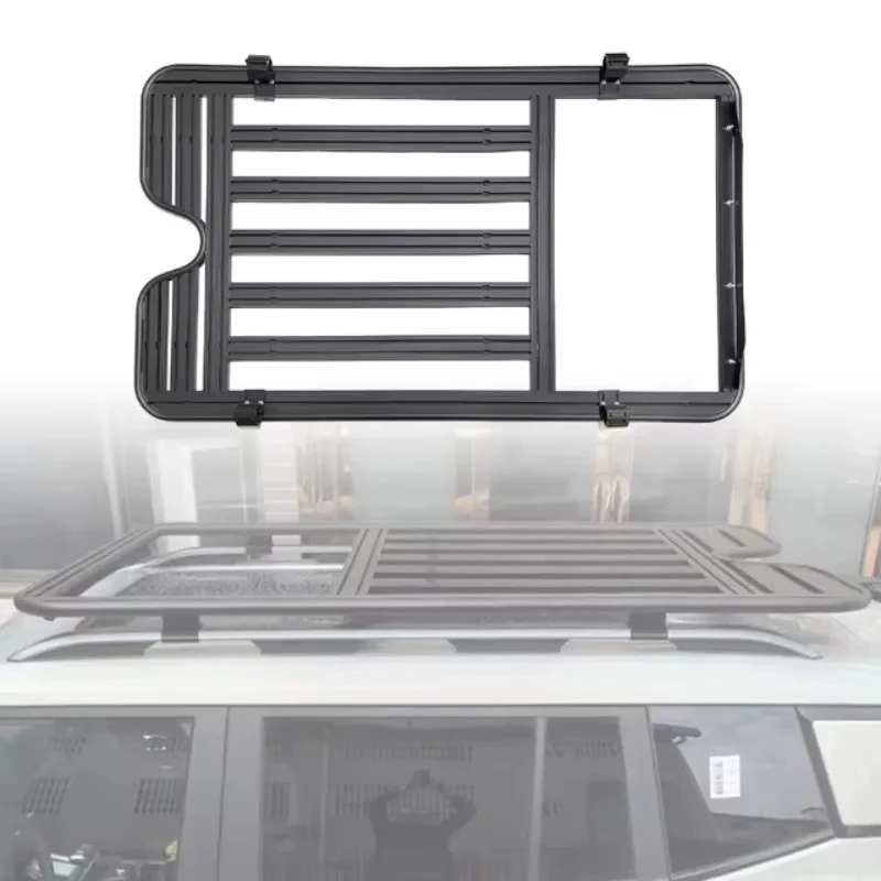 Offroad Modified Auto Parts Aluminum Roof Luggage Platform Rack Jetour T1