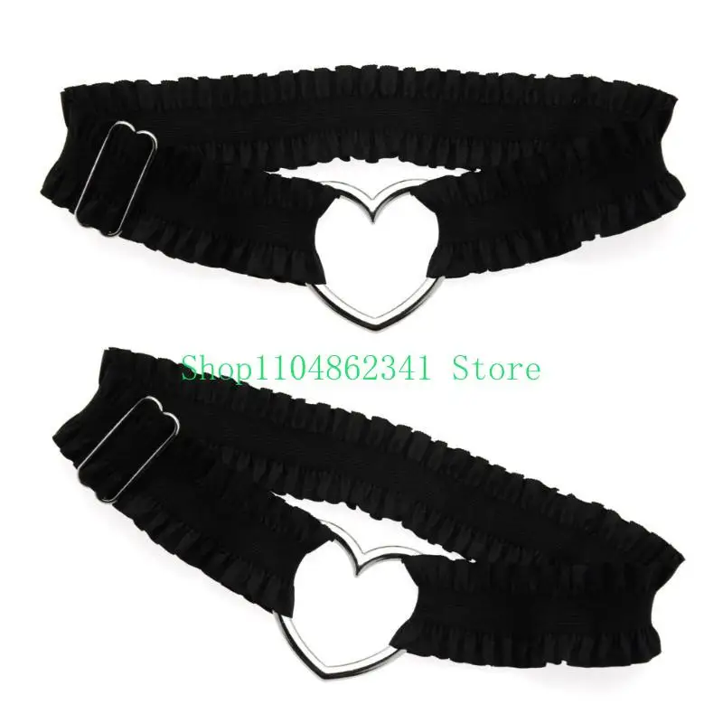5asd Lingerie Thigh Chain Belt Leg Garter for Gothic Thigh Garter Fashion Enthusiasts
