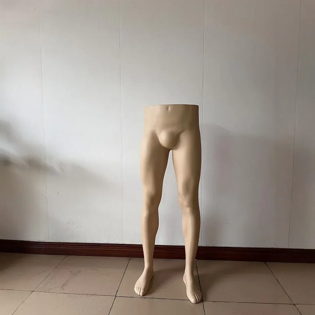 Plastic men's and women's pants mold, skin tone women's lower body, half body, display prop model