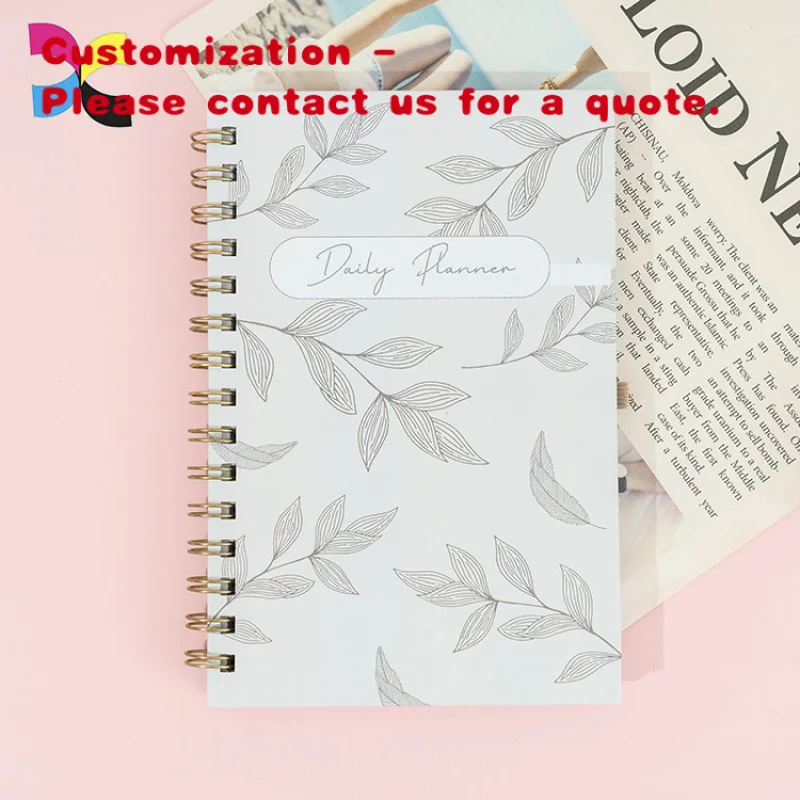 custom.Custom Hardcover Planner Book Printing Business Notebooks Bound Notebook