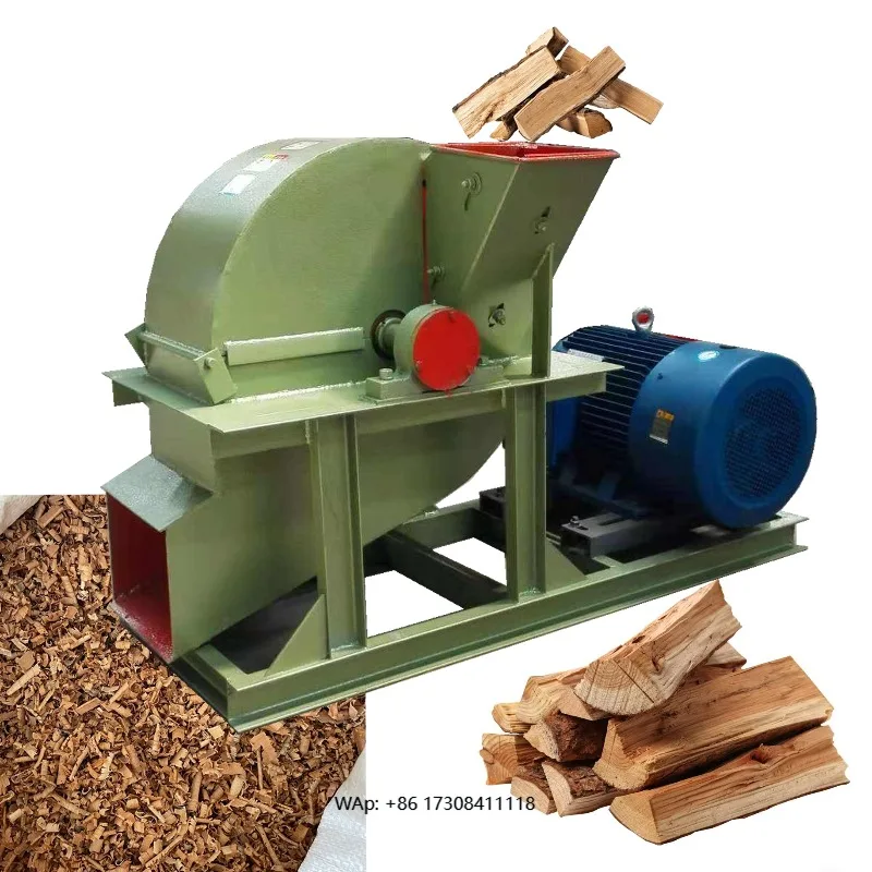 500kg/h Woodchipper Crusher Wood Chipper Shredder   for Tree Branch  Wood Chippers or Shredder Machine -MX500
