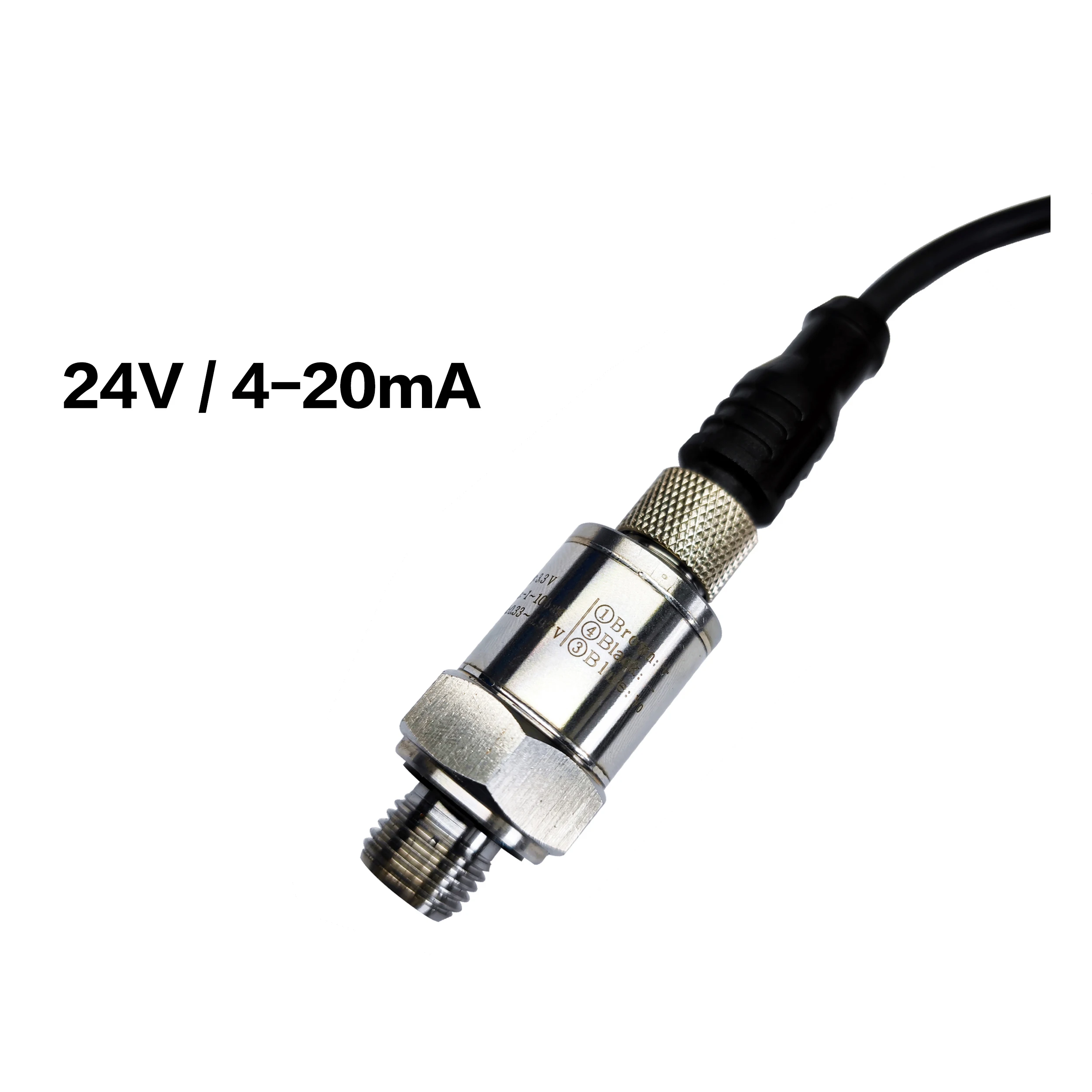 

water oil fuel gas air pressure transmitter G1/4 12-36V 4-20mA 0-60mpa optional stainless steel pressure transducer sensor