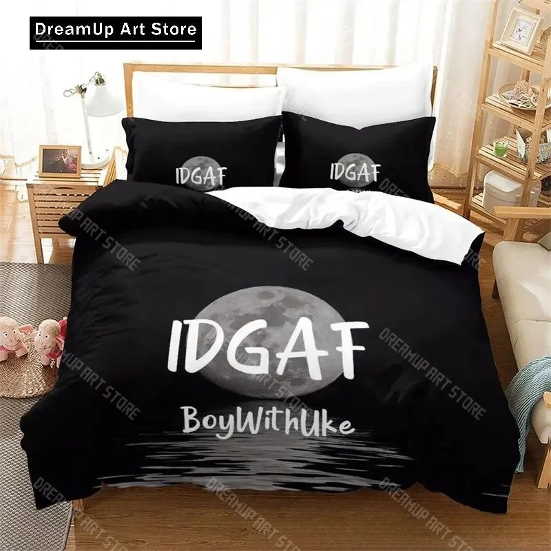 

3D Print Boywithuke Bedding Set Boys Girls Twin Queen King Size Duvet Cover Pillowcase Bed boys Adult Home Textileextile