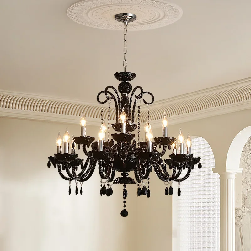 

Elegant Chandelier for Living Room Modern Home Lighting Fixture Stylish Interior Decor Enhances Ambiance European Design