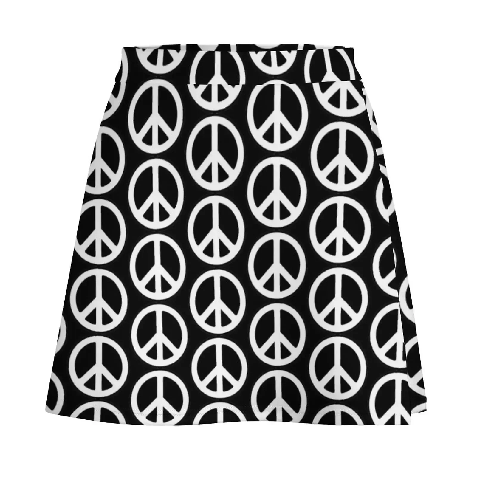 PEACE SIGN Mini Skirt micro mini skirt extreme Women skirt Woman skirts women's stylish skirts