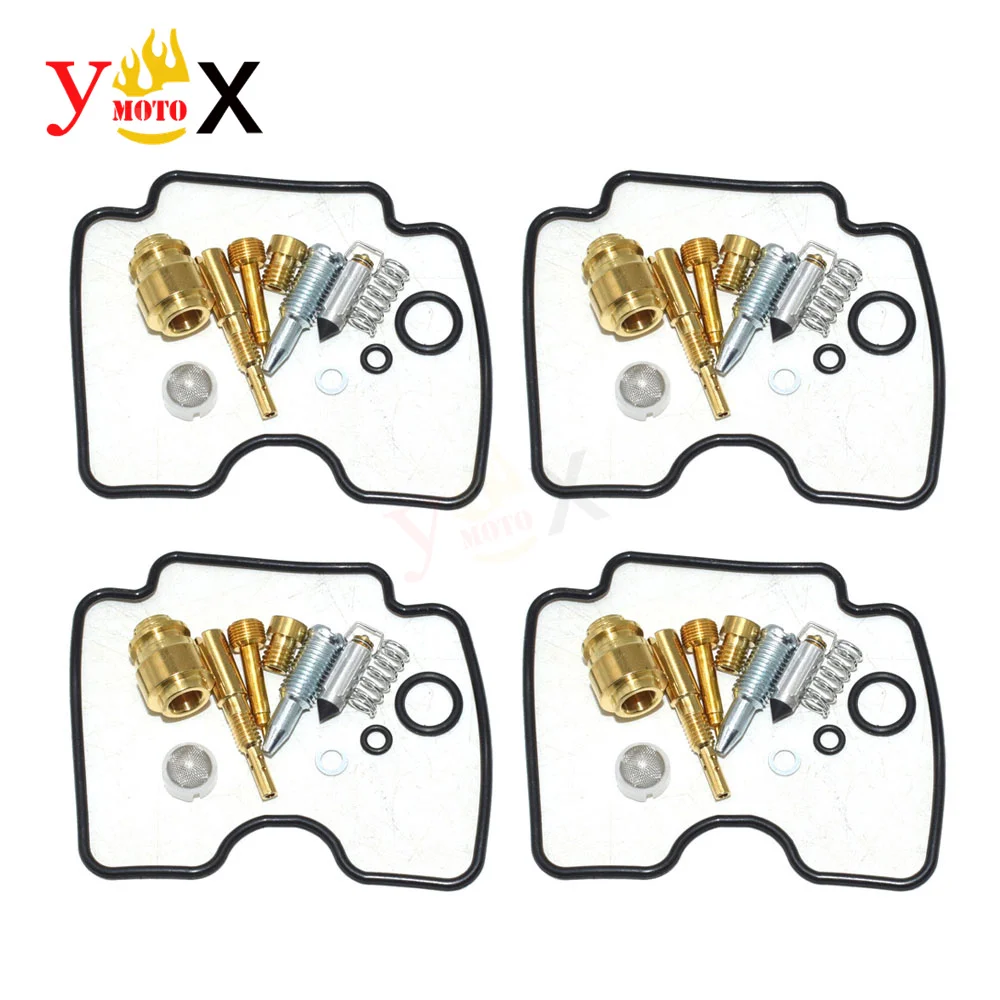 For Yamaha XJR1300 XJR1200 2002-2006 2003 2004 2005 4Sets Motorcycle Carburetor Fuel System Rebuild Repair Kit