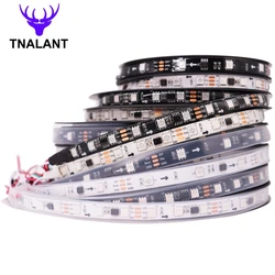 Bright Ordinary WS2811 RGB LED Strip Light 30 48 60 LEDs 5050 SMD Addressable External 1 IC Control 3 Leds Digital Led Tape 12V