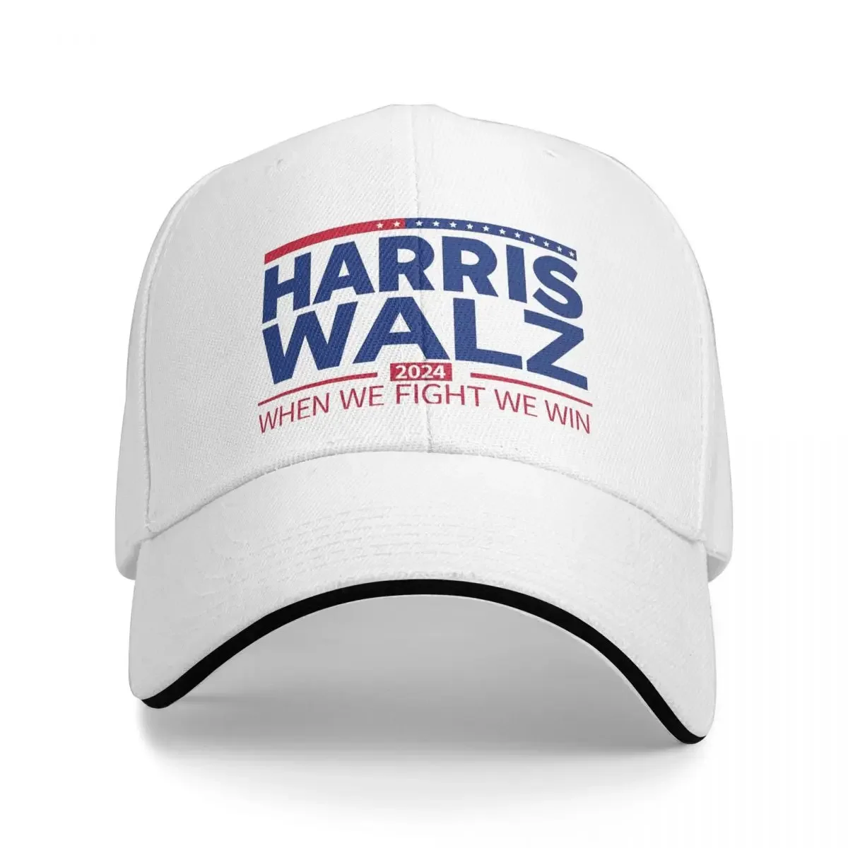 

2024 New Casquette Harris Walz 2024 Election Merch Unisex Style Trucker Hats Retro Sun Cap