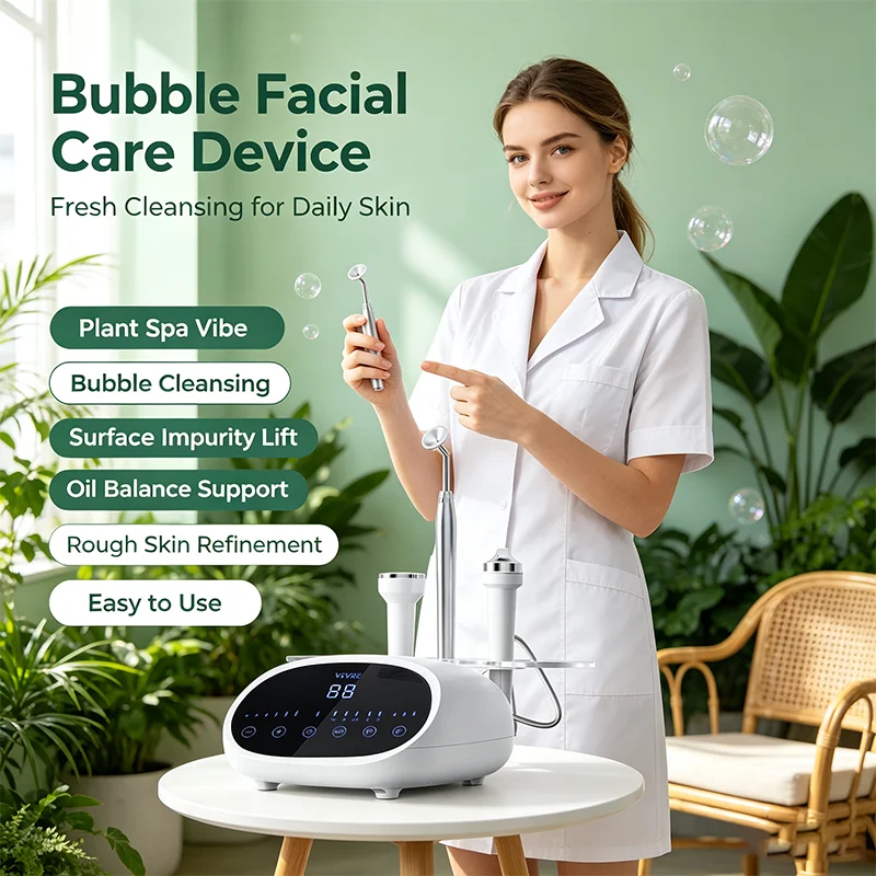 2026 Oxygen Bubble Facial Cleansing Machine Multifunctional Skin Care Tool Effectively Extract Pore Dirt Skin Impurities