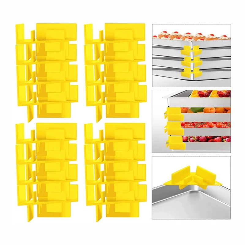 12PCS Pallet Stacker Tray Kitchen Stacker For Harvest Right PIAOLGYI Freeze Dryer Trays Accessories Freezer Dividers