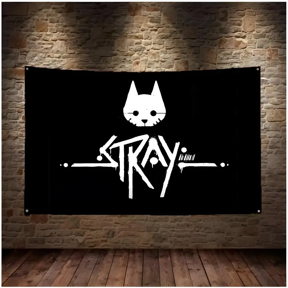 game adventure Stray Flags Daily four ring borderless design indoor outdoor decor easy hang install