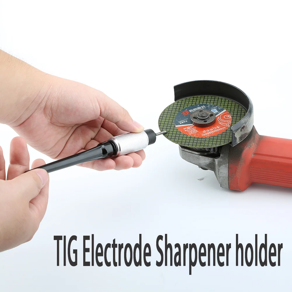 مجموعة حامل مبراة القطب الكهربائي TIG لحقيبة تخزين سبائك الألومنيوم 1.6 2.4 3.2 لأقطاب اللحام الكهربائية TIG