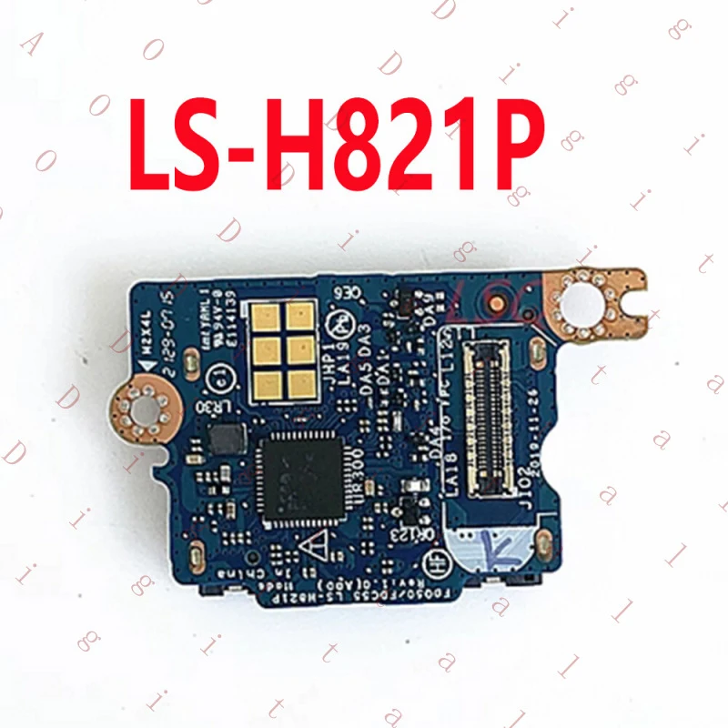 WW For DELL XPS 9500 USB SD Card Audio IO Board LS-H821P CN-0H2HGT H2HGT