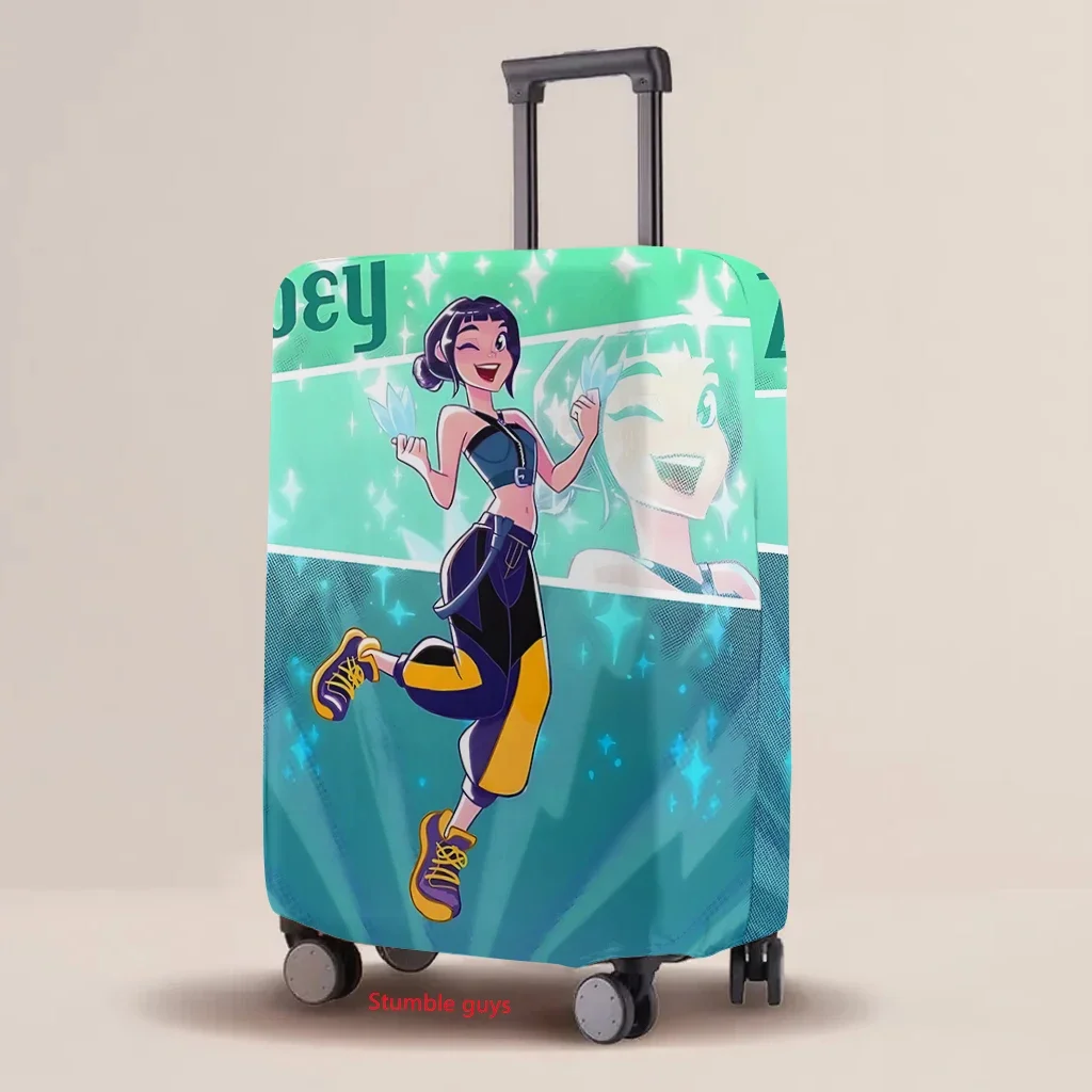 

Kpop Demon Hunters Luggage Protective Cover Wear-Resistant Fashion Elastic Cartoon Print Case For Suitcase​