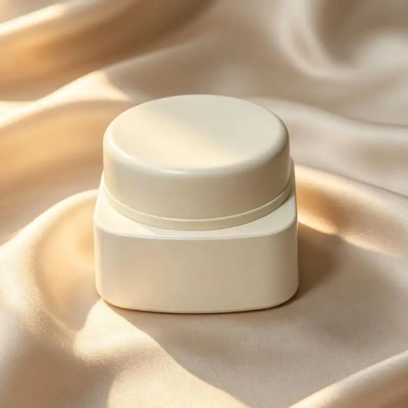 5g/20g Empty Plastic Nail Art Cosmetic Square Containers Jar Face Cream Pot Nail Gel Powder Box Makeup Lotion Tool