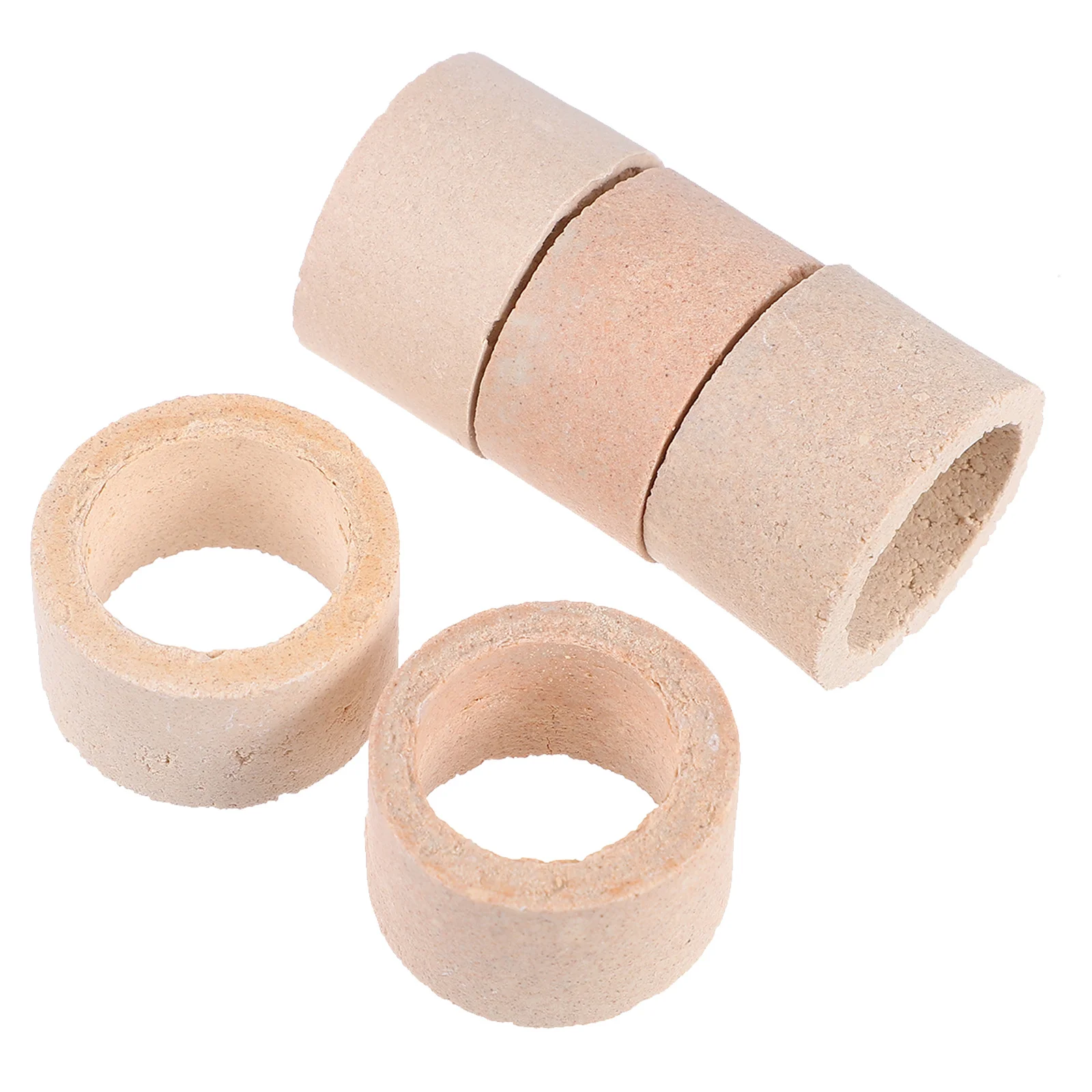 

5Pcs Aquarium Plant Fixed Ring Sturdy Ceramic Ring Holds Water Grass Without Mud Ideal for Fish Tank Interior Design